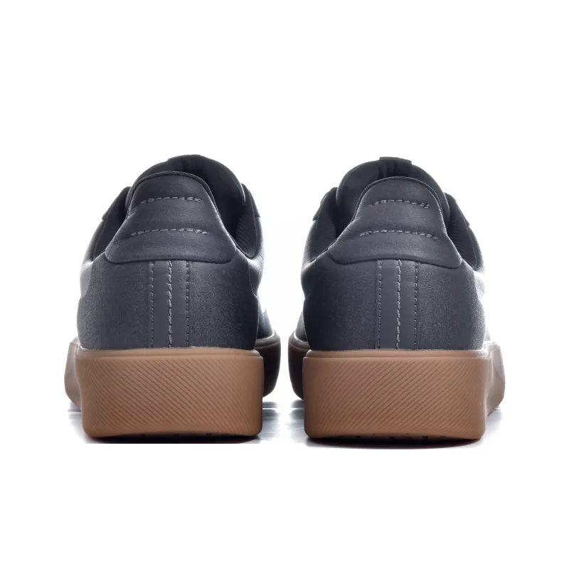 TREEPERI Coverage Slip Resistant And Abrasion Resistant Low Top Skateboard Shoes Unisex Dark Gray Brown-4
