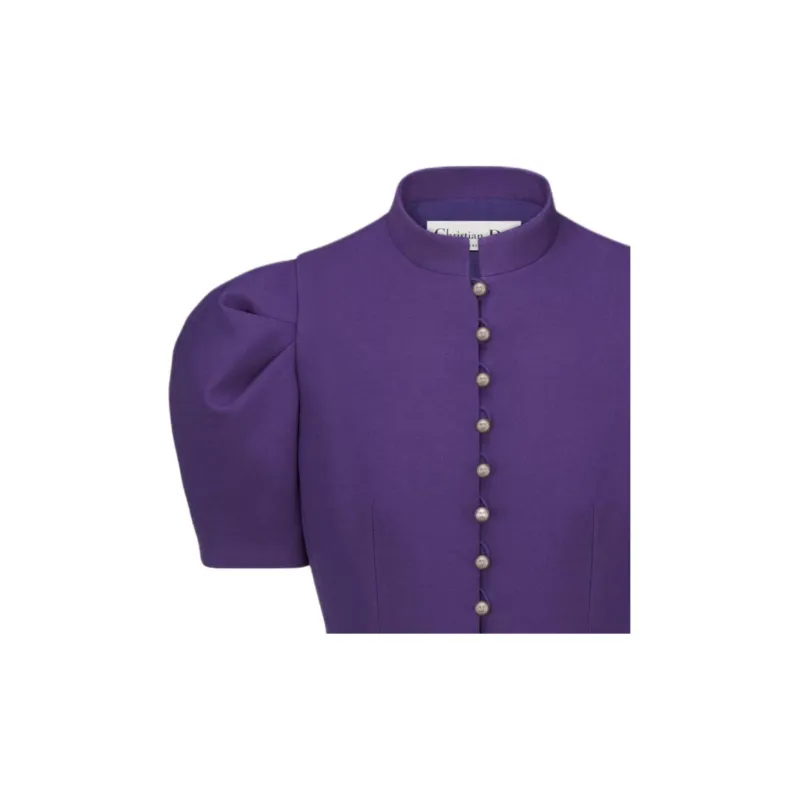 DIOR FW24 Jackets Coats Women's Purple-2