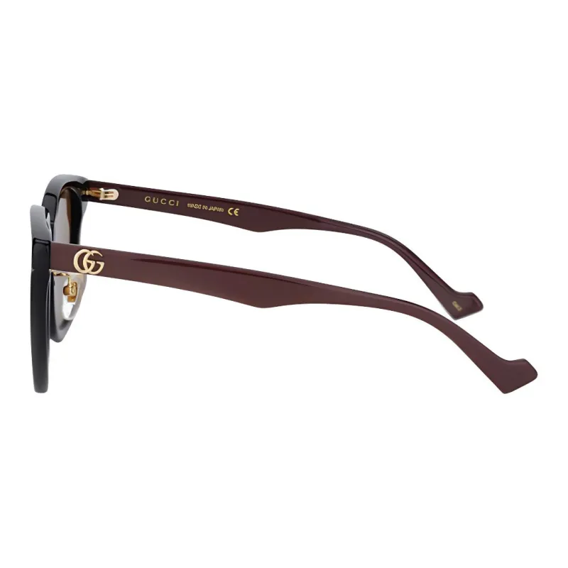 GUCCI Plate Frame Square Sunglasses Unisex-2