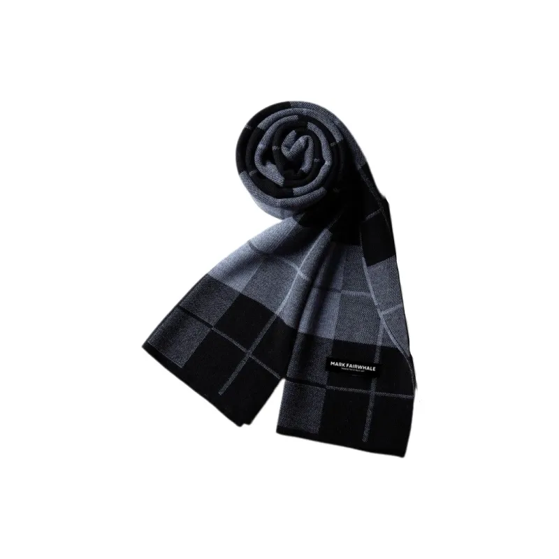 FAIRWHALE Knit Scarves Men-5