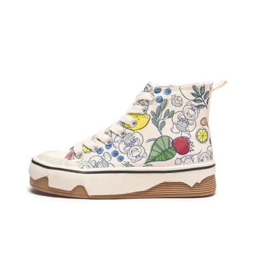 Disney x Hotwind Toy Story Series Mid Top Skateboard Shoes Women's