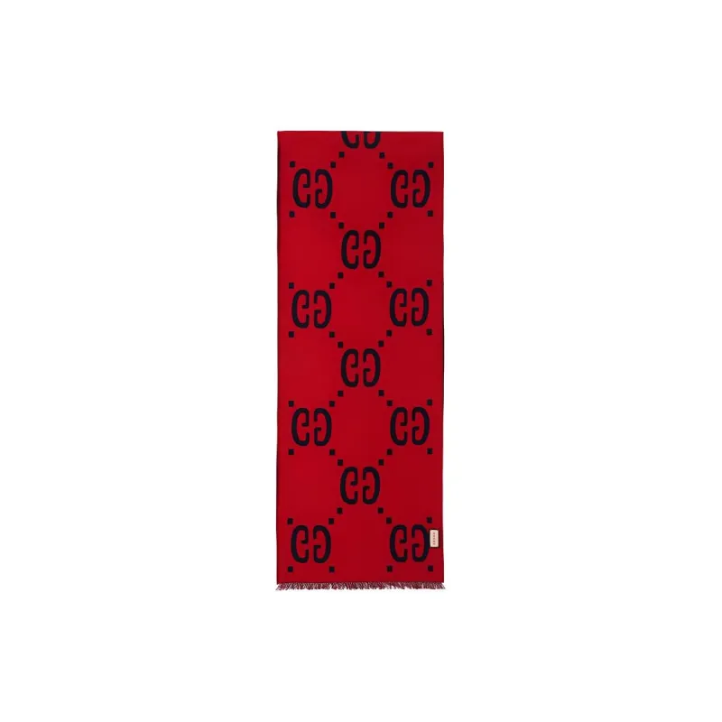 GUCCI Gg Jacquard Scarf-2
