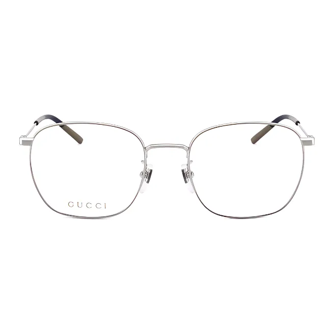 GUCCI Alloy Square Eyeglass Frames Unisex Multicolor-4