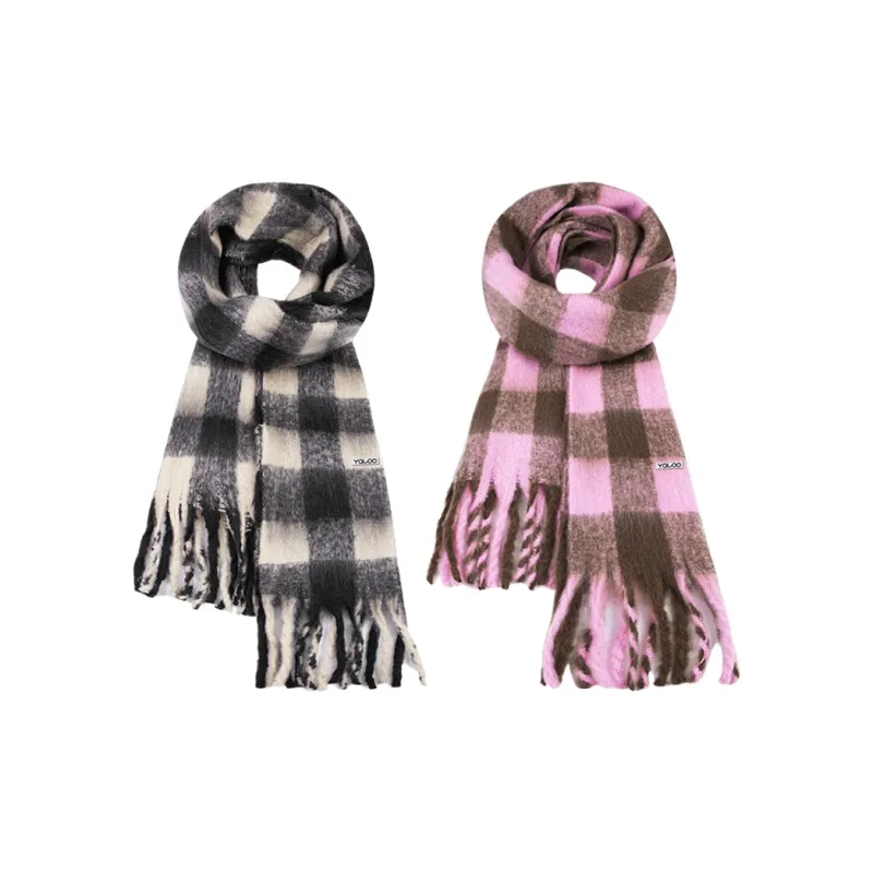 Yalu Polyester Knit Scarves Unisex Gift Box Set-6