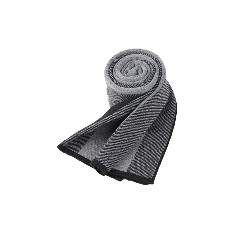 FAIRWHALE Sheep Wool Knit Scarves Men's-6