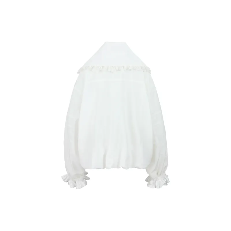 FTT Flythetruth Crop Top Women's White-1