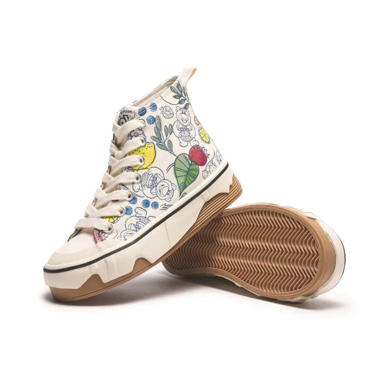 Disney x Hotwind Toy Story Series Mid Top Skateboard Shoes Women's-4