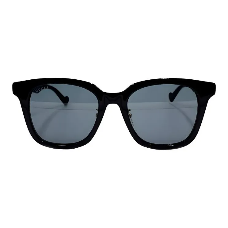 GUCCI Cool Urban Style Rectangular Square Sunglasses Black-1