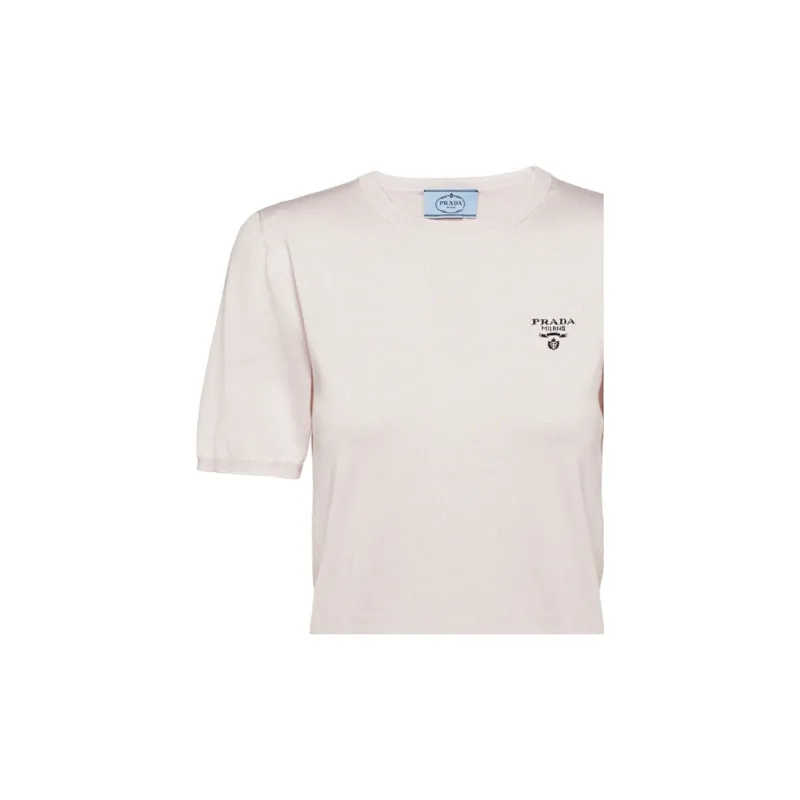 PRADA T-Shirts Men Pink-2