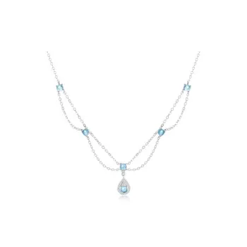 Seven Little Craftsmen 925 Sterling Silver Necklaces Women's