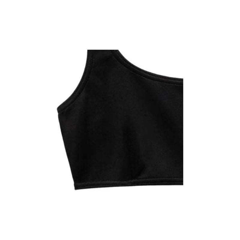 PRADA Interlock weave Scoop neck Bikini Top-4