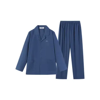 MB Pajama Set Men's Night Sea Blue
