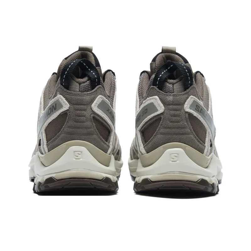 SALOMON XA PRO 3D Anti-Slip Wear-Resistant Low-Top Running Shoes Unisex Taupe Light Green Apricot-3