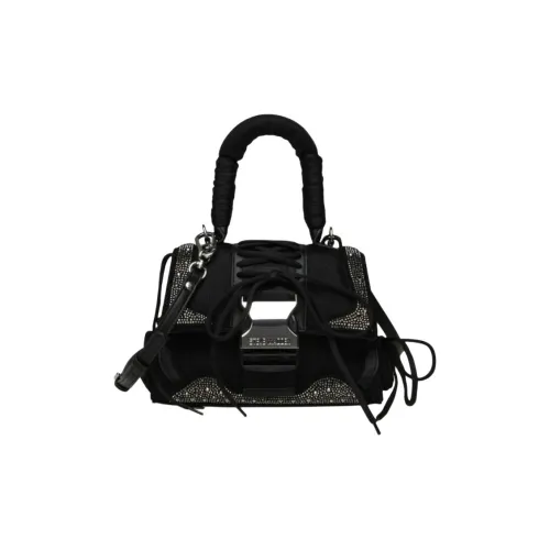 STEVE Backpack Leather Shoulder Bag Crossbody Bag Handbag Women's Black