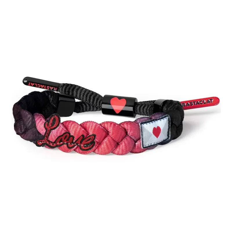 Rastaclat Polyester Small Lion Woven Bracelet Unisex-2