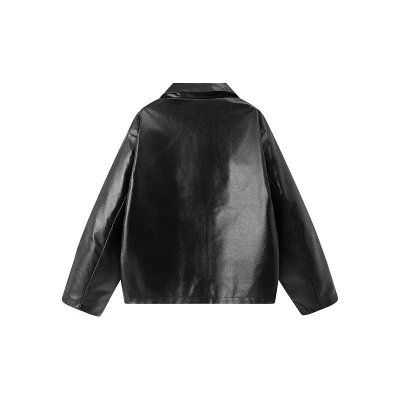 TEN MIRO Leather Jackets Unisex-3