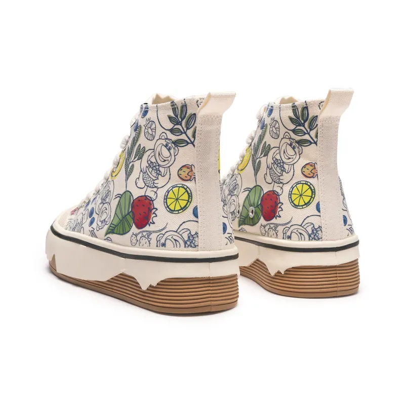 Disney x Hotwind Toy Story Series Mid Top Skateboard Shoes Women's-3