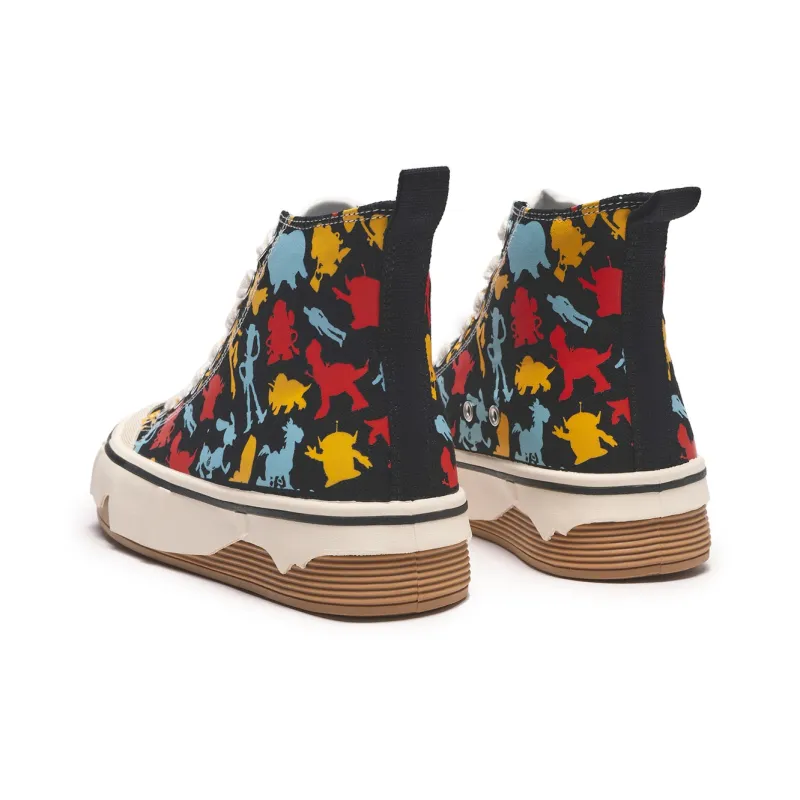 Disney x Hotwind Toy Story Series Mid Top Skateboard Shoes Women's-8