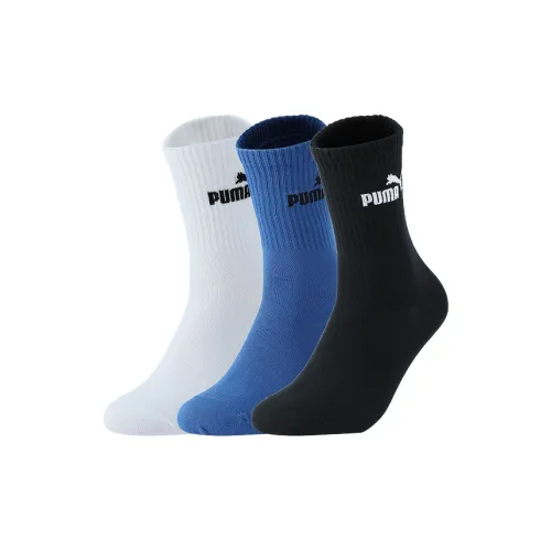 PUMA Mid-Calf Socks Unisex 3 Pack