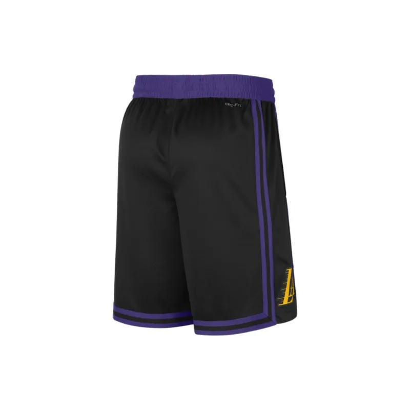 Nike NBA Basketball Suit SW Fan Edition 23 24, Los Angeles Lakers, LeBron James Size 23 Men's Black-4