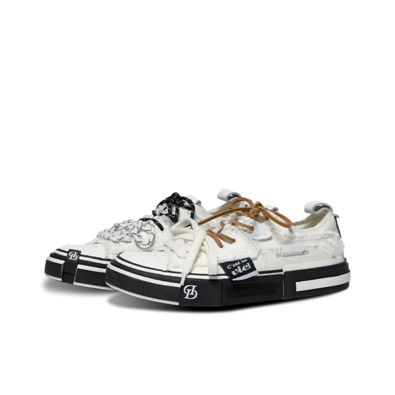 Daisy Fellowes Chocolate Low-Top Skateboard Shoes Unisex-12