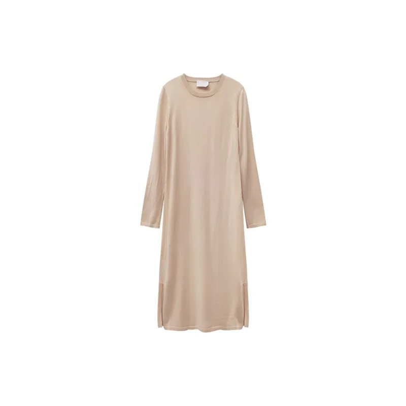 Sangluo Nightgown Women's Beige-0