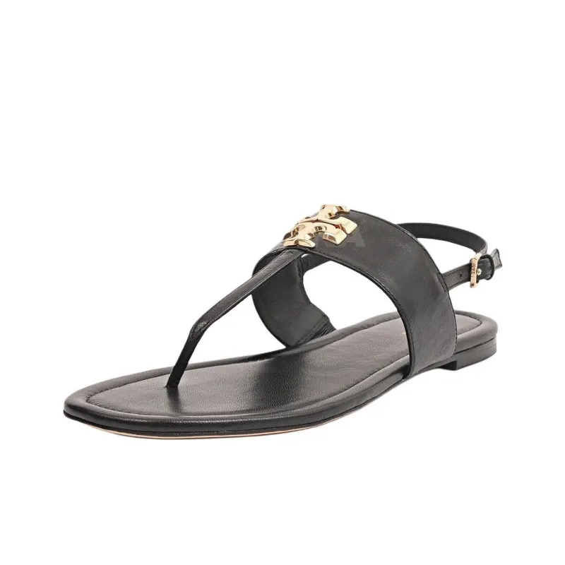 TORY BURCH Eleanor Strap Sandals Women's Black-2