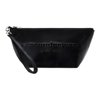 Alexander Wang Logo embossed Leather Pouch
