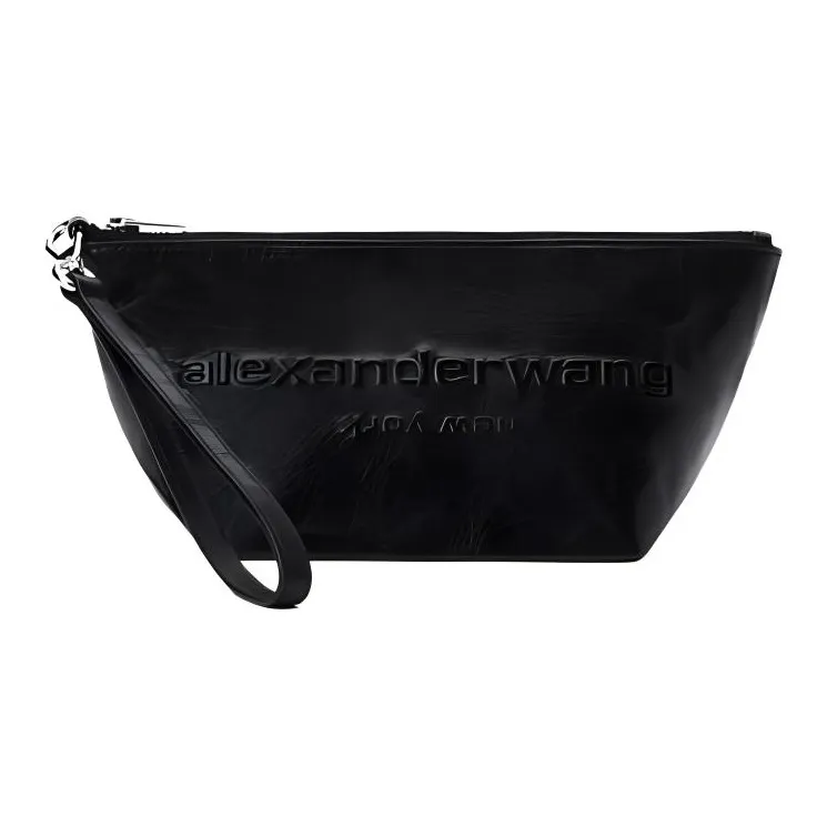 Alexander Wang Logo embossed Leather Pouch-0
