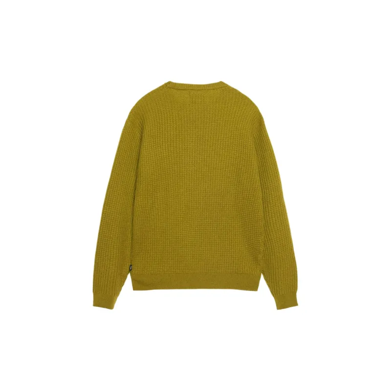 Stussy Waffle Knit Cashmere Crew-4