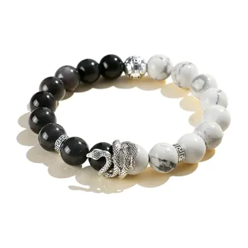 ZOKS Map Stone Bracelets Unisex