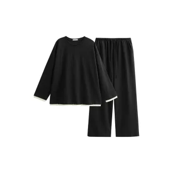 Same Language Pajama Set Men's Wajire Black