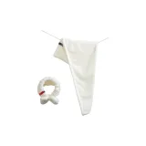 Ivory (Hairbands+Hair Drying Caps)