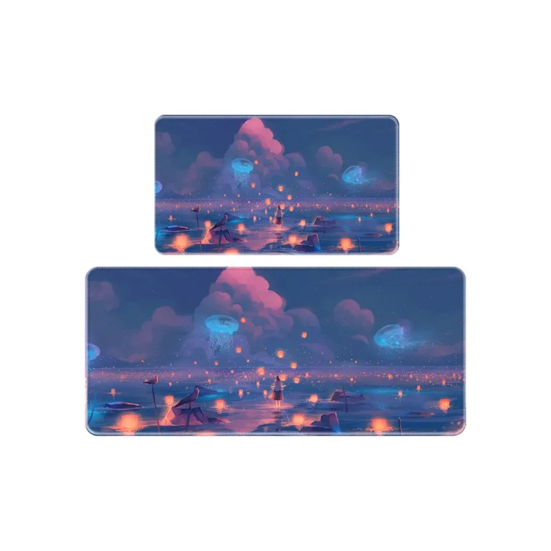 GULAN Multiple Images Available Extra Large Esports Thin Style G2 Precision Locking Natural Rubber Sole Mouse Pads-30