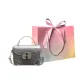 Silver-Shopping Bag