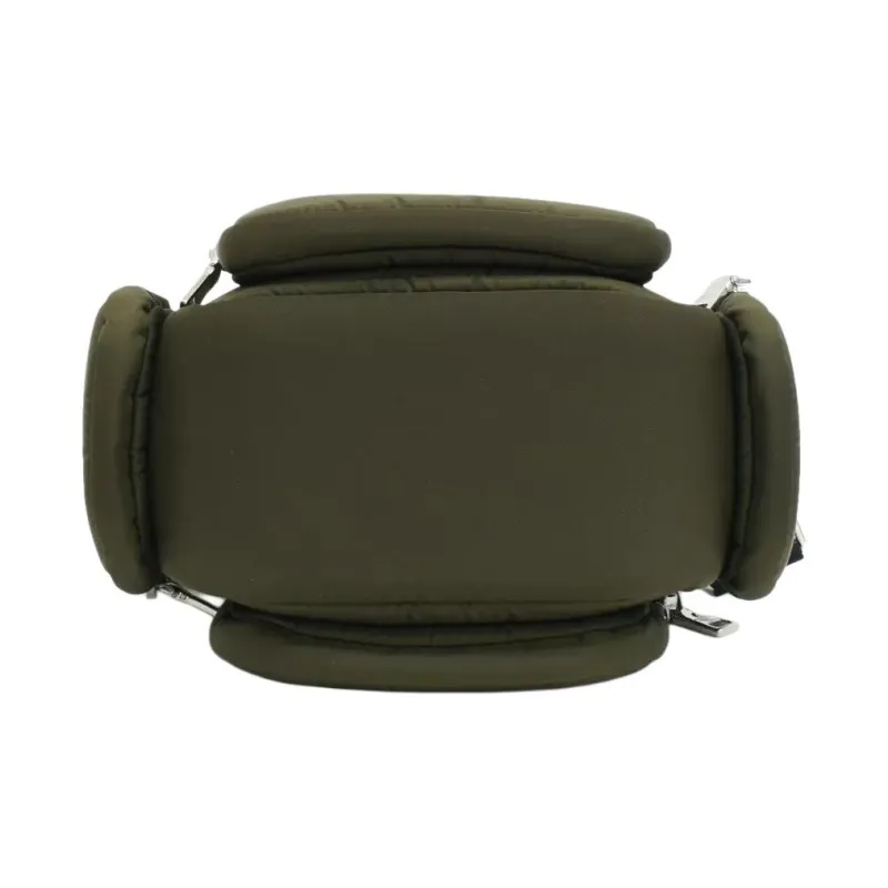 PRADA Nylon One Shoulder Handbags Women's Green-4