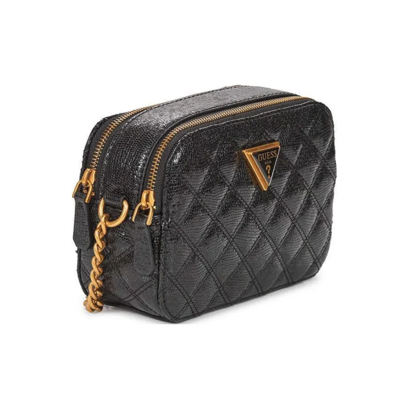 GUESS Synthetic Leather Crossbody Bag, Shoulder Bag Trumpets Women's Black-1