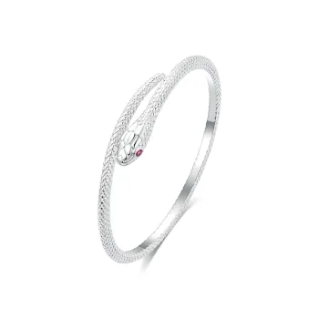 Fortune Gold 999 Fine Silver Bangles Unisex