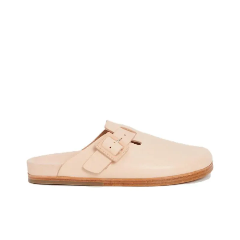 Hender Scheme Slip Resistant Closed Toe Slippers Men's Natural-1