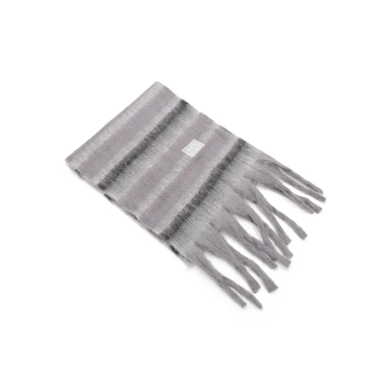 KENMO Polyester Knit Scarves Unisex-4