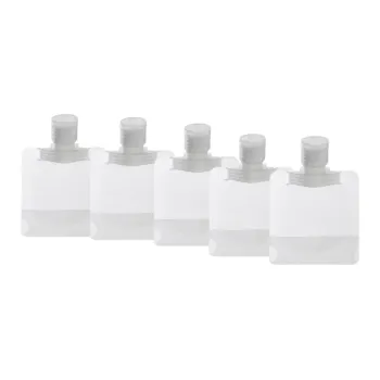 A Few More Cute Lotion Shower Gel, Shampoo, Travel Portable Facial Cleanser Bottles With Dividers