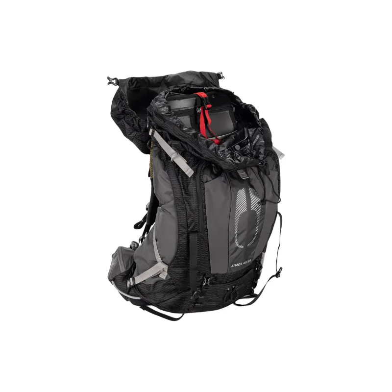 OSPREY Nylon Outdoor Mountaineering Bag Backpack Men's Black-3