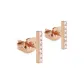 Square Elegance (Zircon Style)/1 Pair