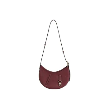 HERMES Arcon Clemence Bullhide With Swift Calfskin Crossbody Bag, Shoulder Bag Women's Hermes Red