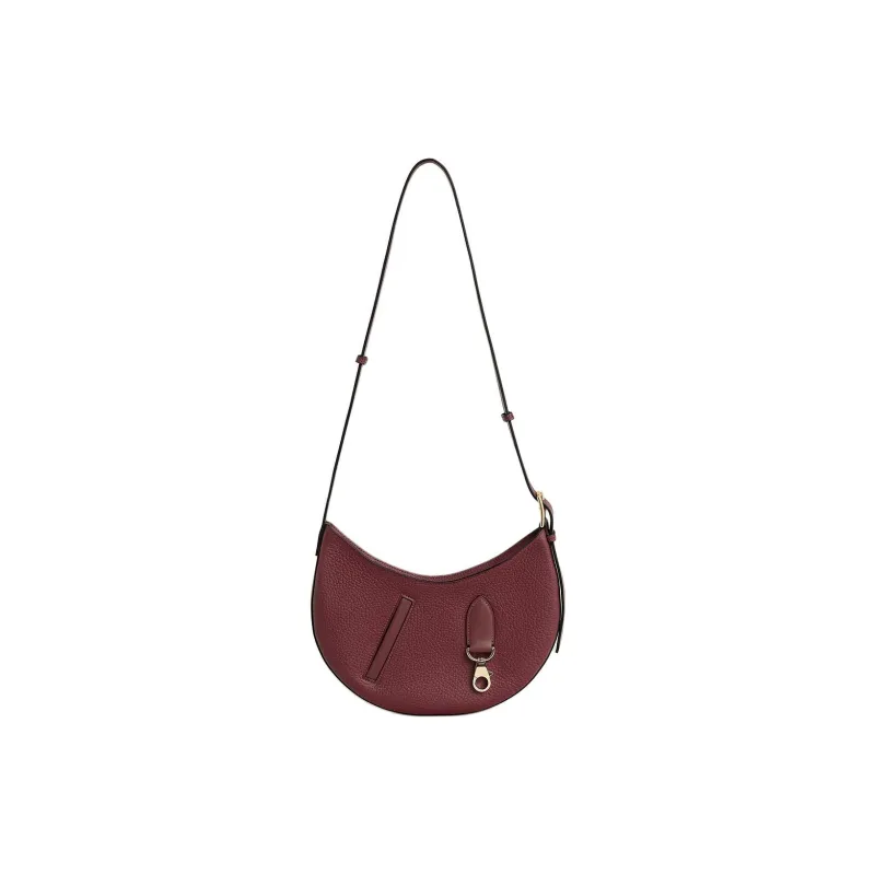HERMES Arcon Clemence Bullhide With Swift Calfskin Crossbody Bag, Shoulder Bag Women's Hermes Red-0
