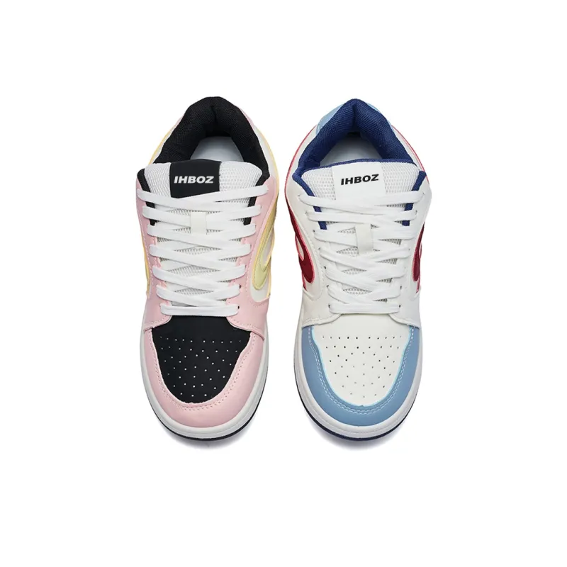 IHBOZ Slip Resistant, Abrasion Resistant, Lightweight Low Top Skateboard Shoes Women's-10