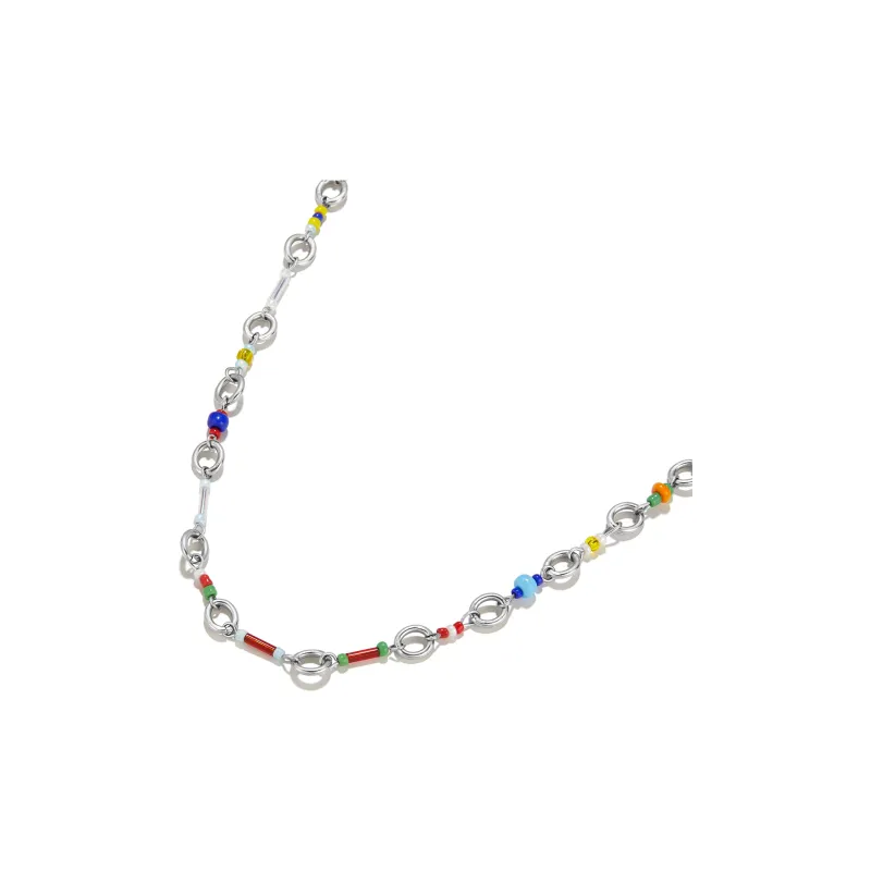 DH7 Colored Glaze Necklaces Unisex-1