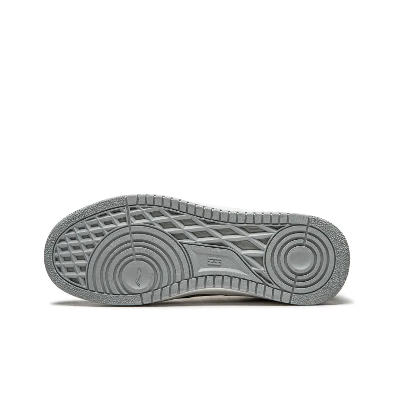LiNing Tianji Slip Resistant, Abrasion Resistant, Lightweight, Breathable Skateboard Shoes Men's White Green-6