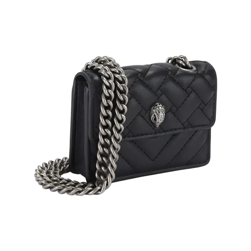 Kurt Geiger London Artificial Leather Shoulder Bag, Crossbody Bag Women's Black-1