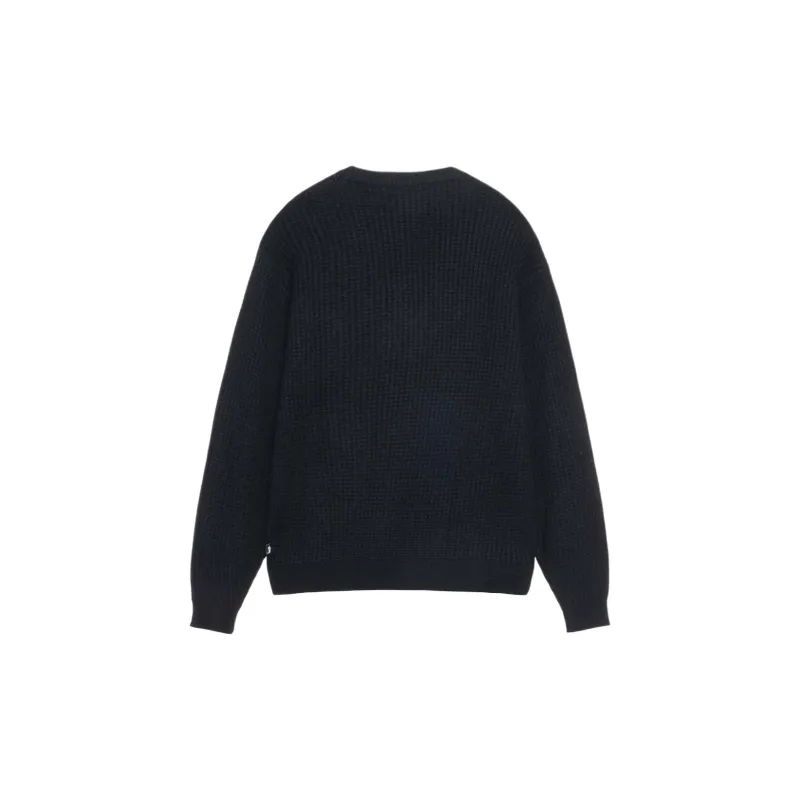 Stussy Waffle Knit Cashmere Crew-1